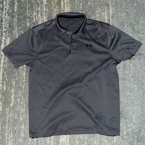 Under Armour Polo Grey  Loose Fit Size: Large